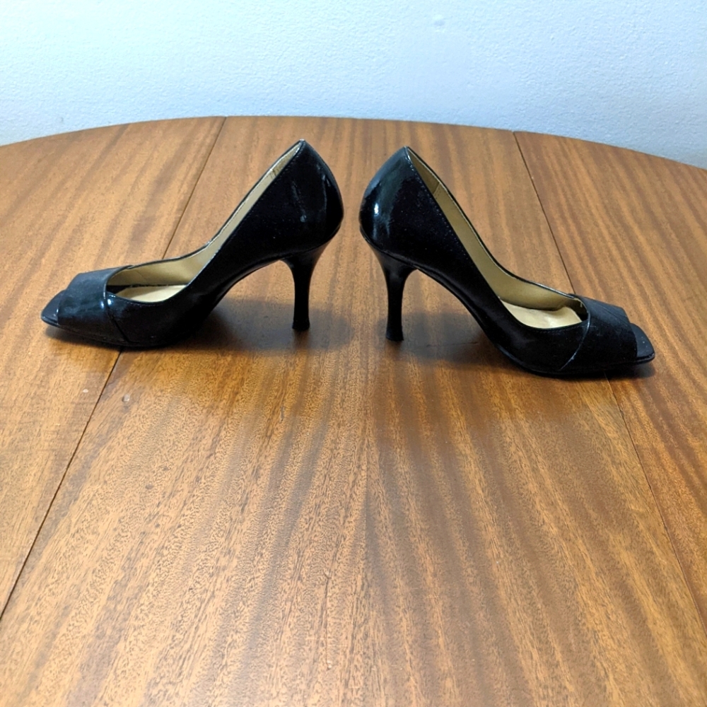 Mossimo Open Toed Heels.  Never worn.  Size 5.5.